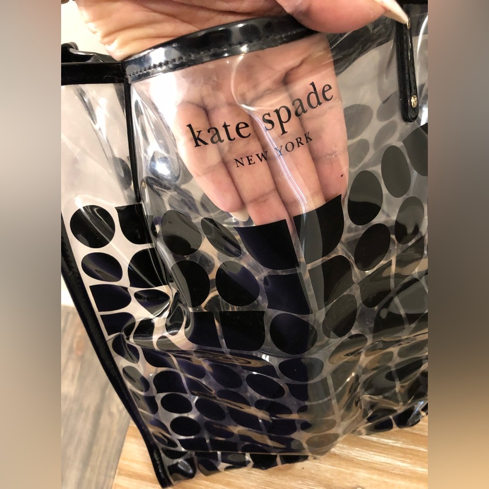 Kate Spade ♠️ Clear medium sized tote